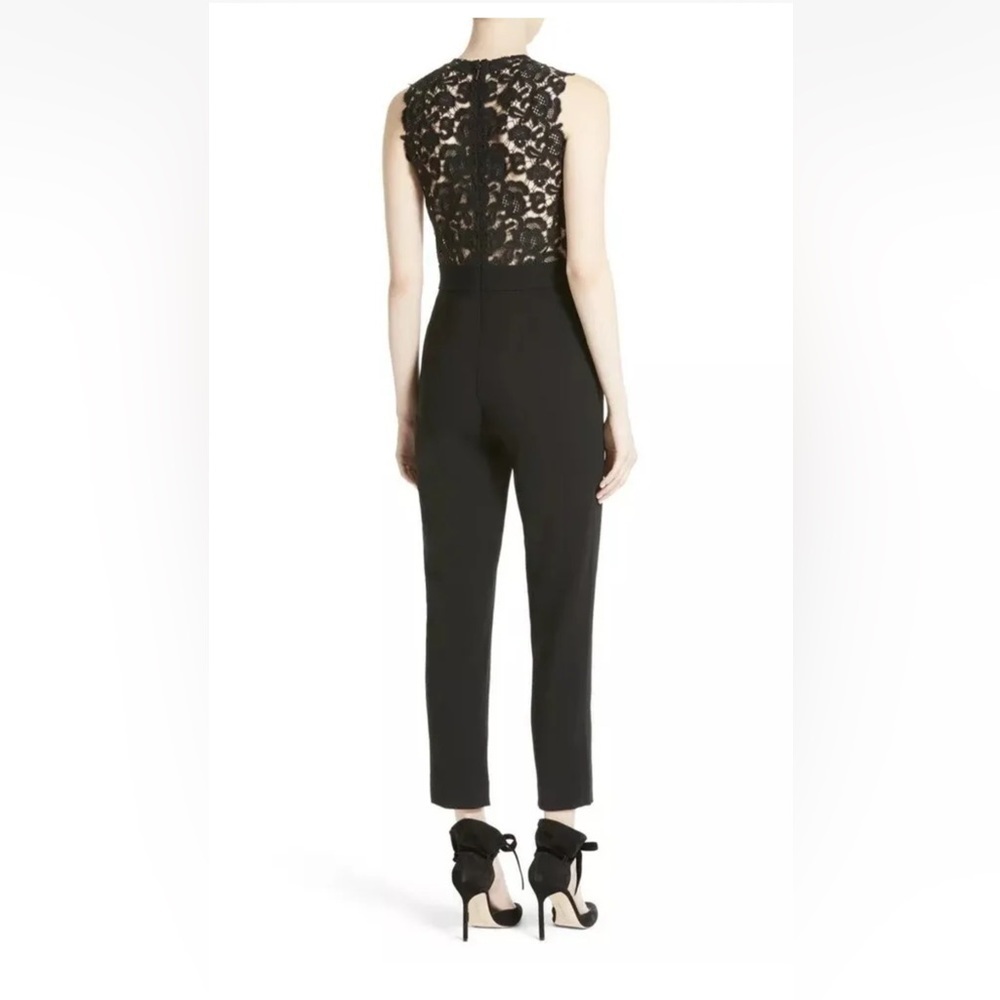 Rebecca Taylor Black Sleeveless Jumpsuit Size 0
